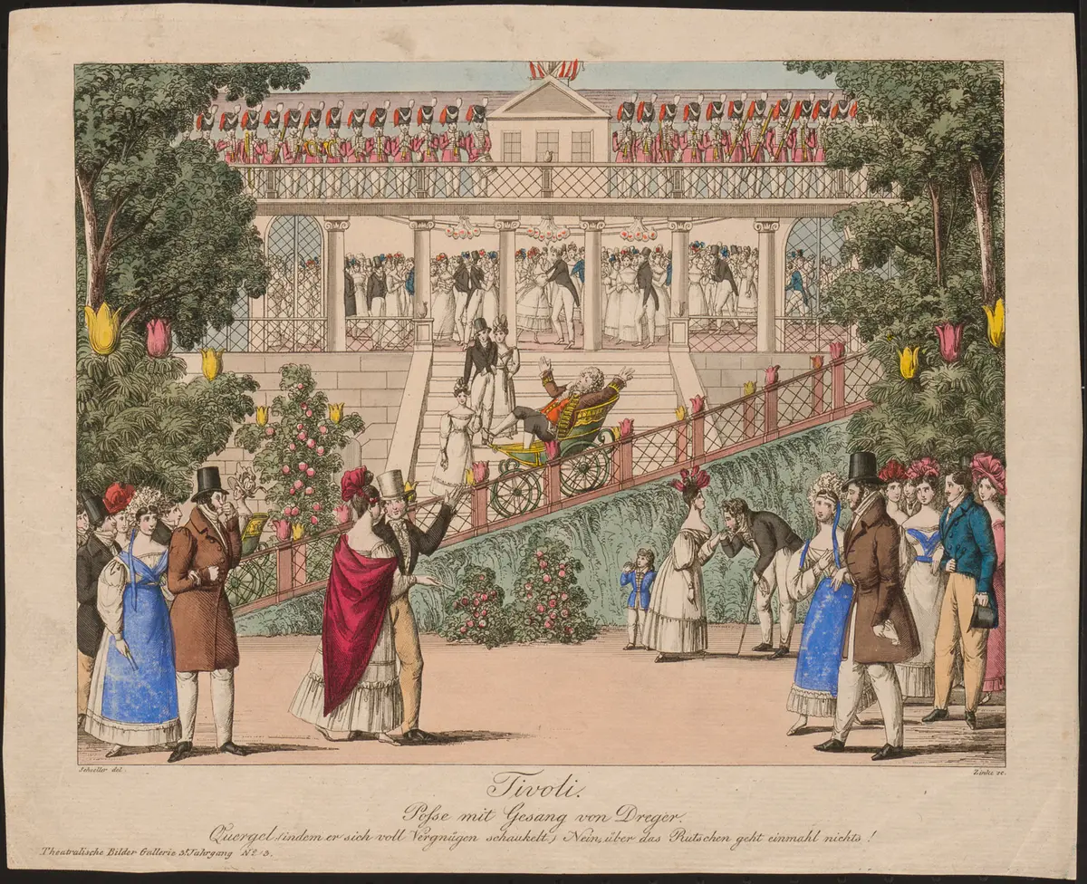 Tivoli, Titel der Serie: Theatralische Bilder-Gallerie, Name der Zeitschrift: Wiener Theaterzeitung