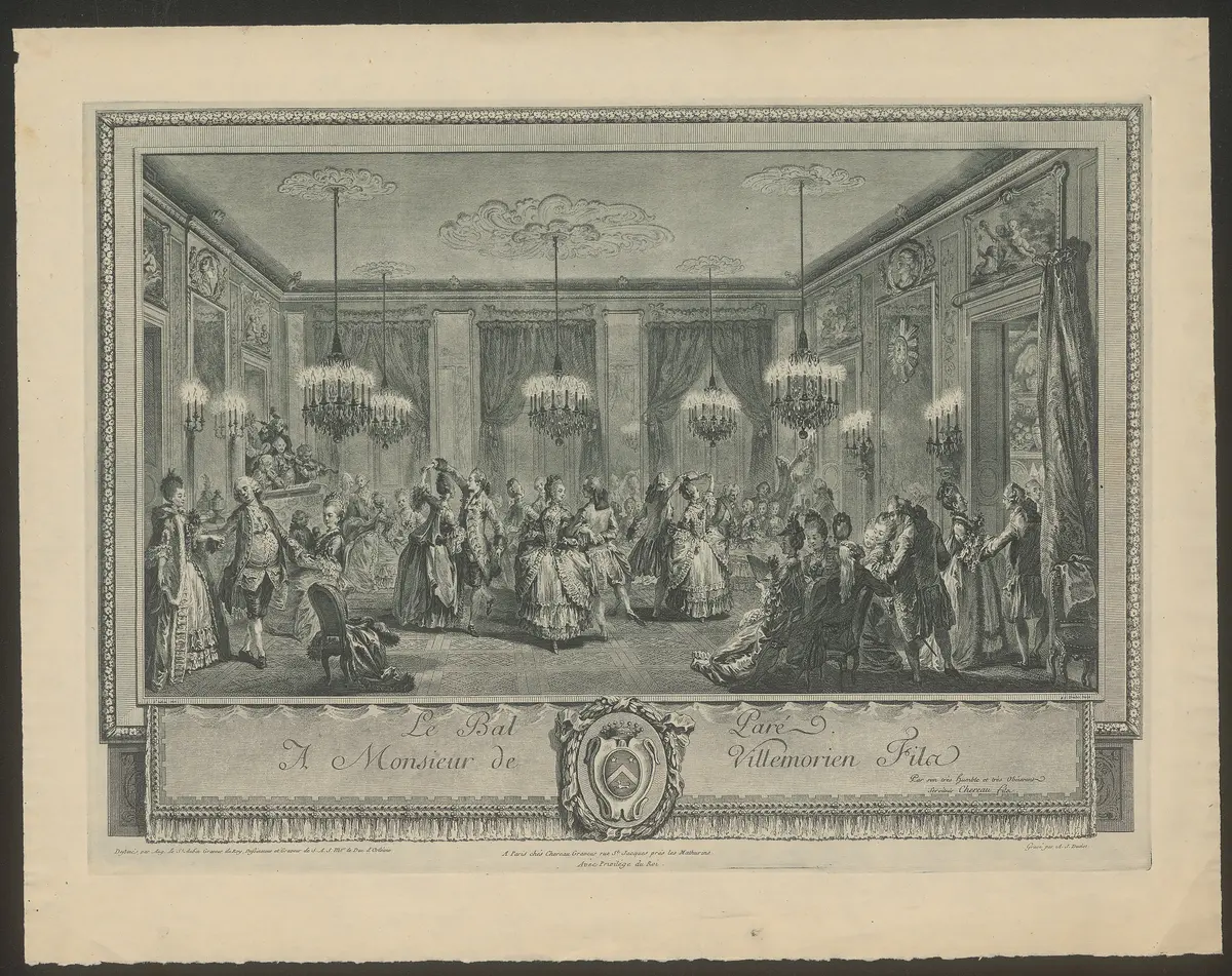 Le Bal Paré à Monsieur de Villemorien Fils