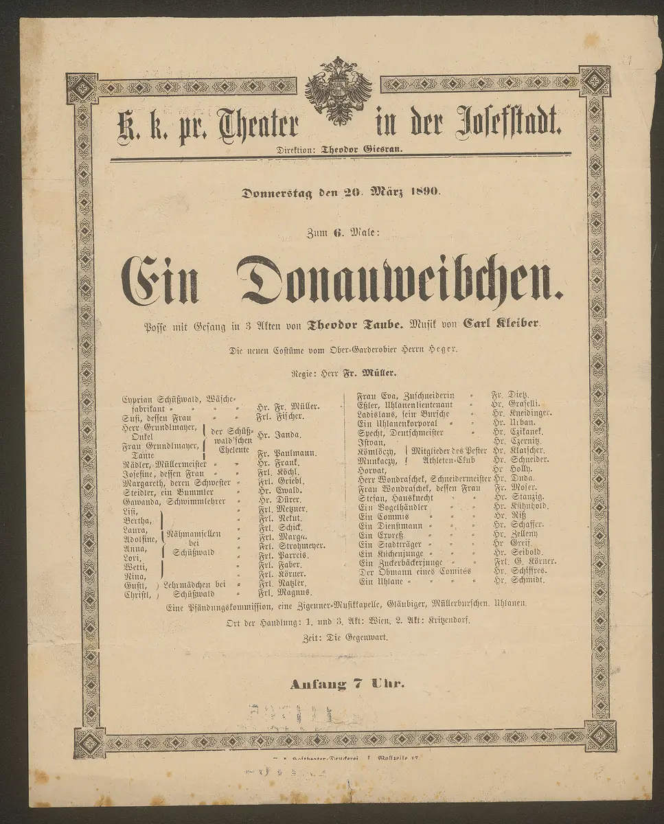 Ein Donauweibchen
