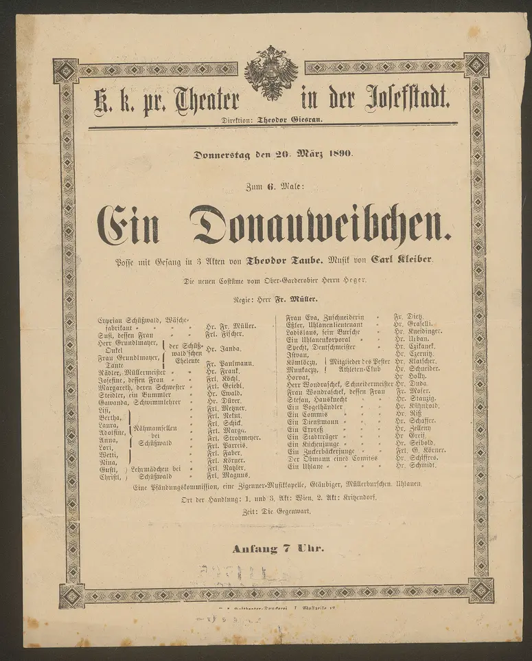 Ein Donauweibchen
