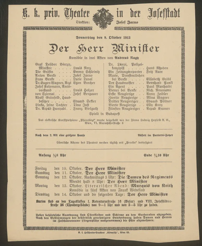 Der Herr Minister