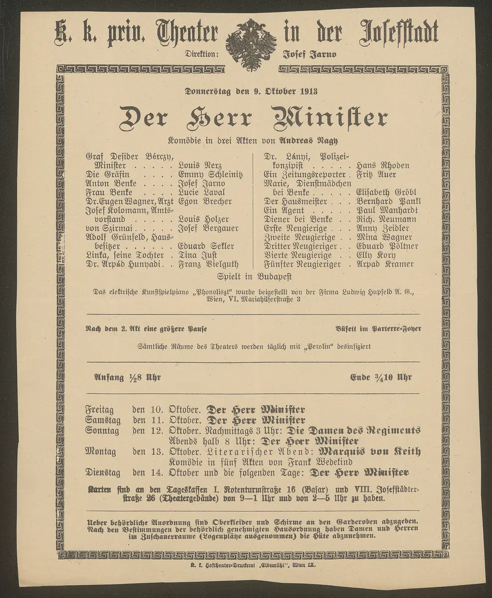 Der Herr Minister