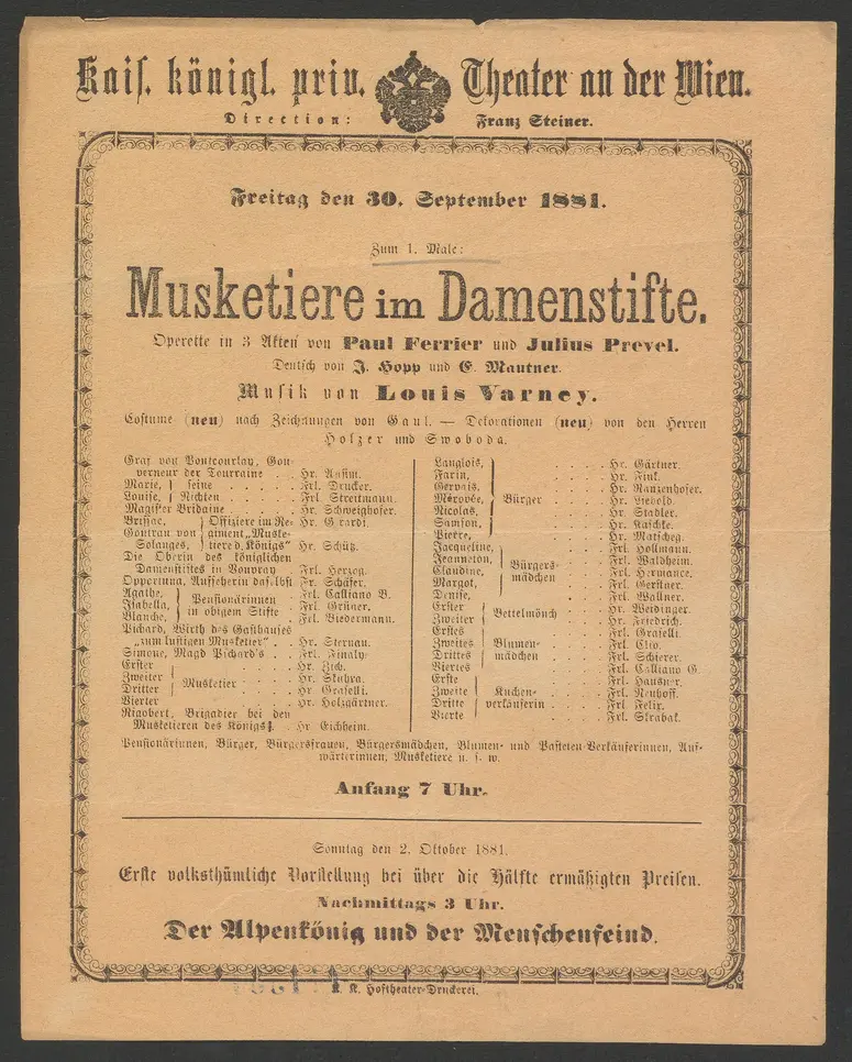 Musketiere im Damenstifte