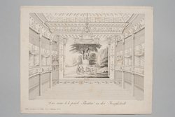 Wien, Theater in der Josefstadt, Titel in Vorlageform: Das neue k.k.privl. Theater in der Josefstadt, Titel der Serie: Gallerie interessanter und drolliger Scenen, Name der Zeitschrift: Wiener Theaterzeitung