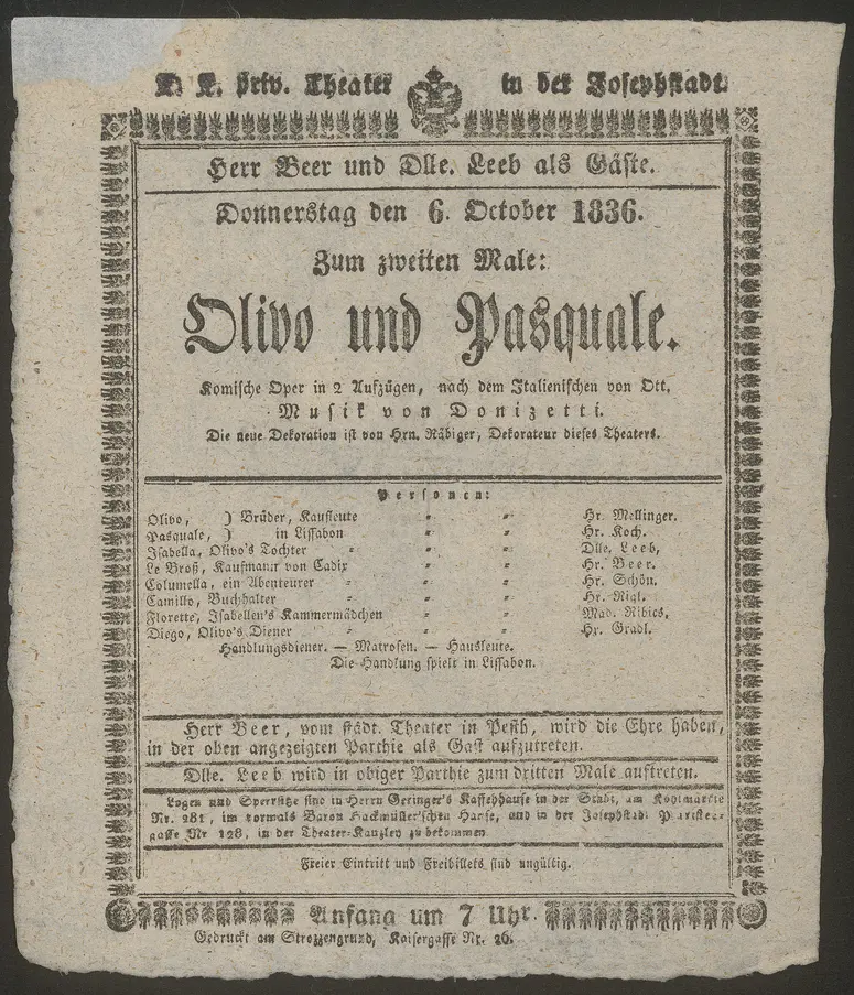 Olivo und Pasquale
