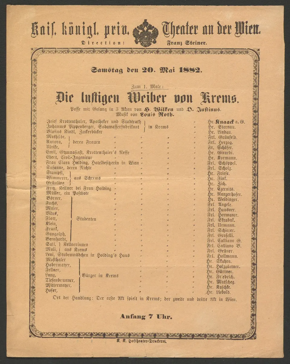 Die lustigen Weiber von Krems