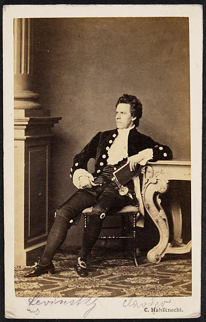 Josef Lewinsky, Verweis auf Stücktitel: Clavigo