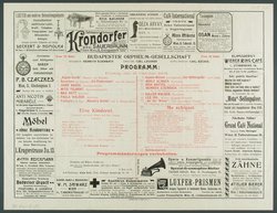 Budapester Orpheum-Gesellschaft, Eine Kinderei, Me schiesst