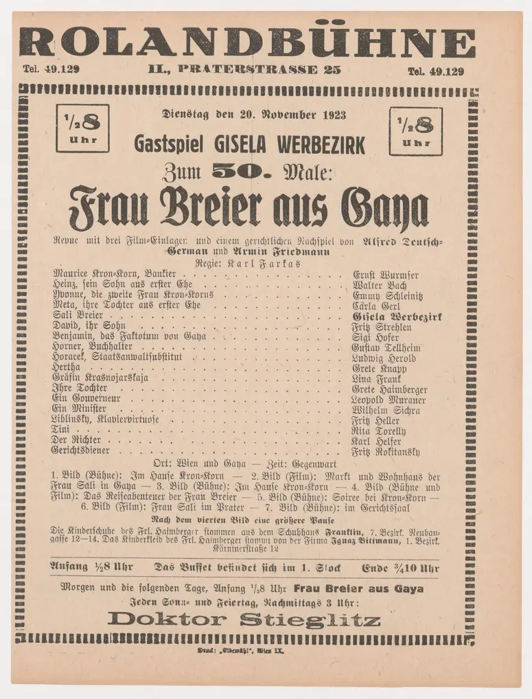 Frau Breier aus Gaya