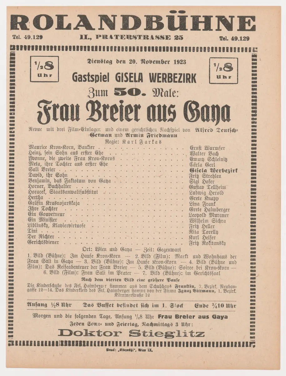 Frau Breier aus Gaya