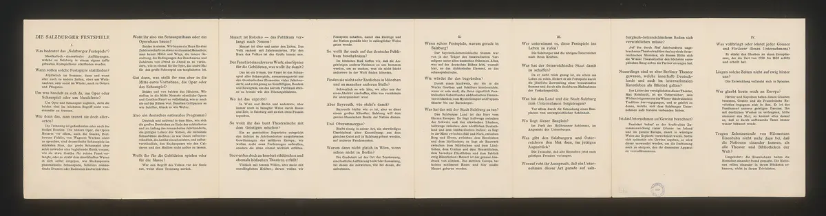 Die Salzburger Festspiele