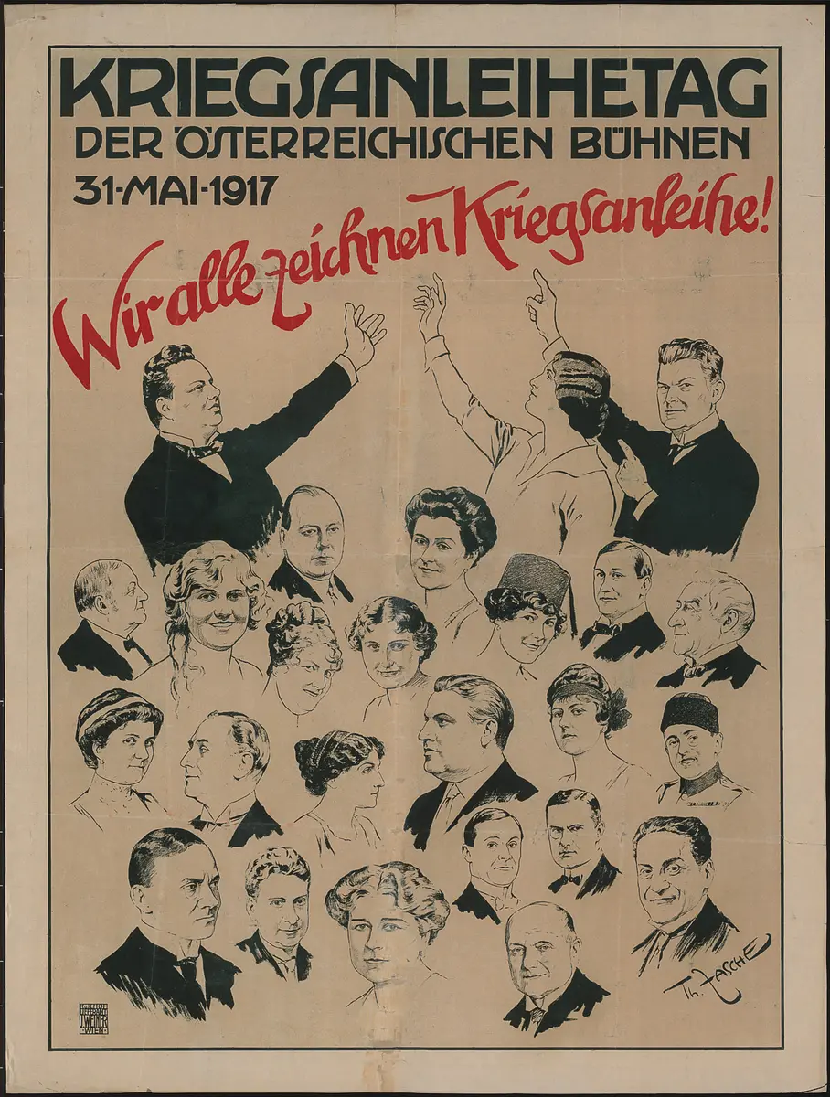 Kriegsanleihetag der österreichische Bühnen
