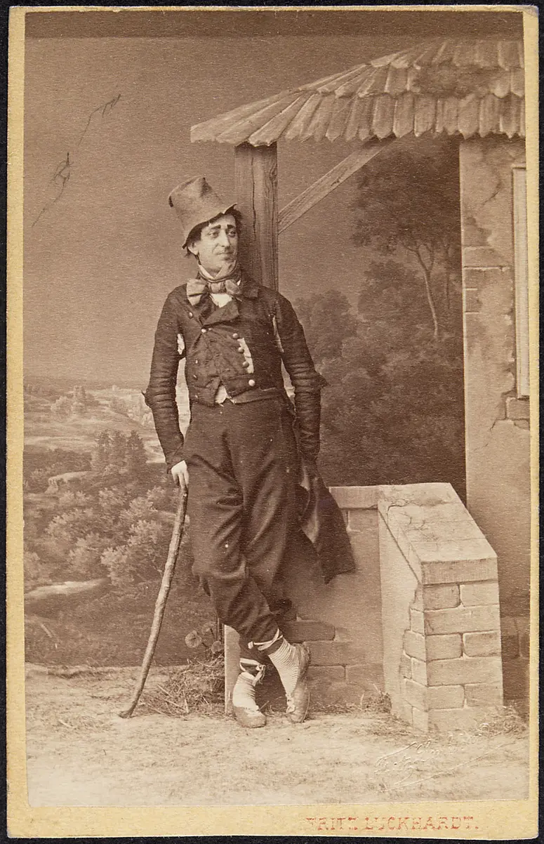 Franz Tewele, Verweis auf Stücktitel: Lumpazivagabundus
