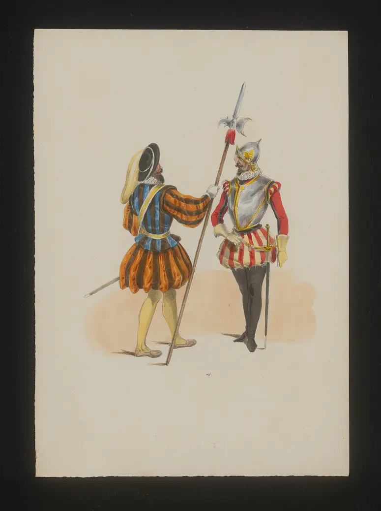 Dom Sebastian, Titel der Serie: Neue Costume-Sammlung verschiedener Zeiten und Nationen