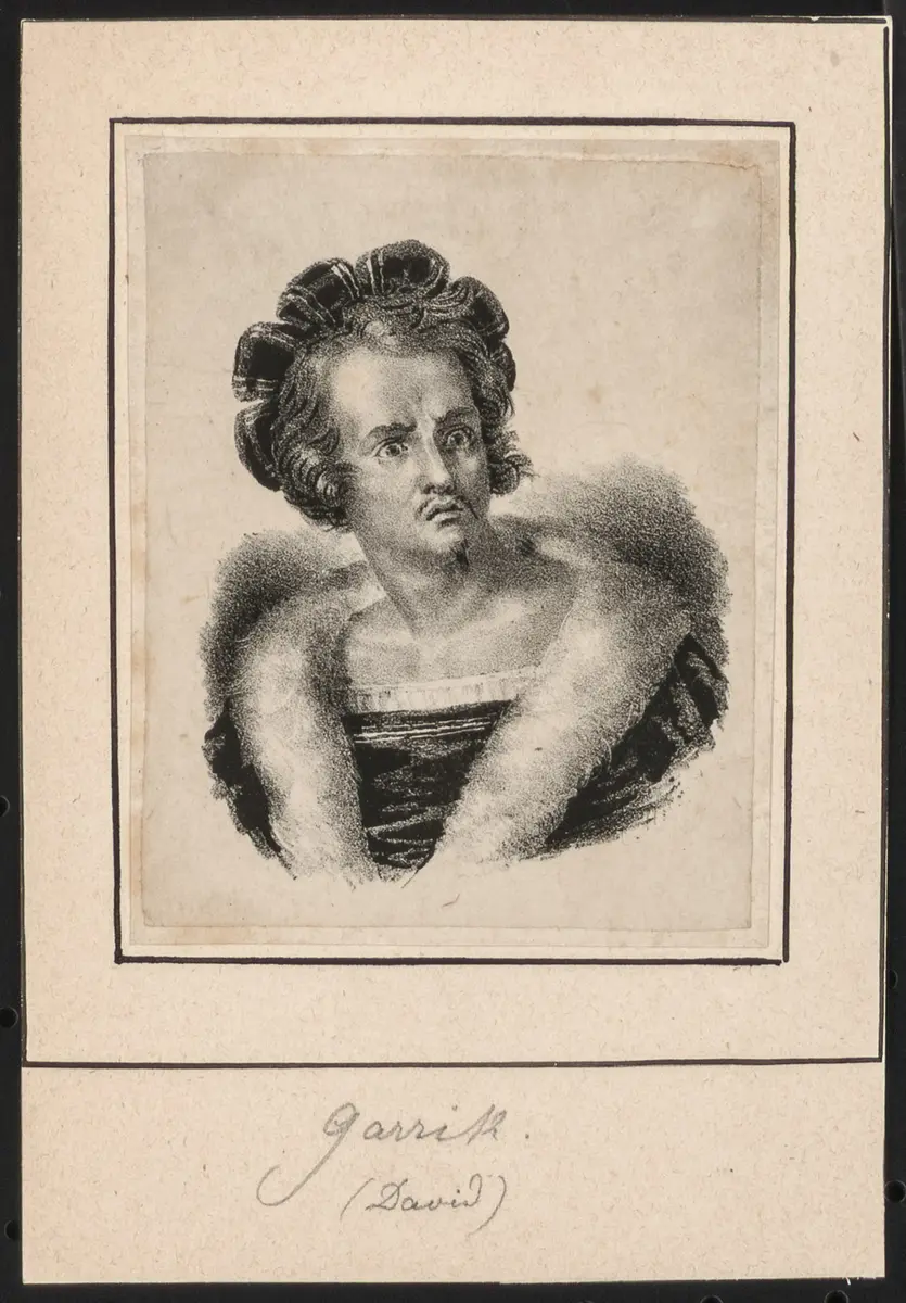 David Garrick, Verweis auf Stücktitel: Hamlet