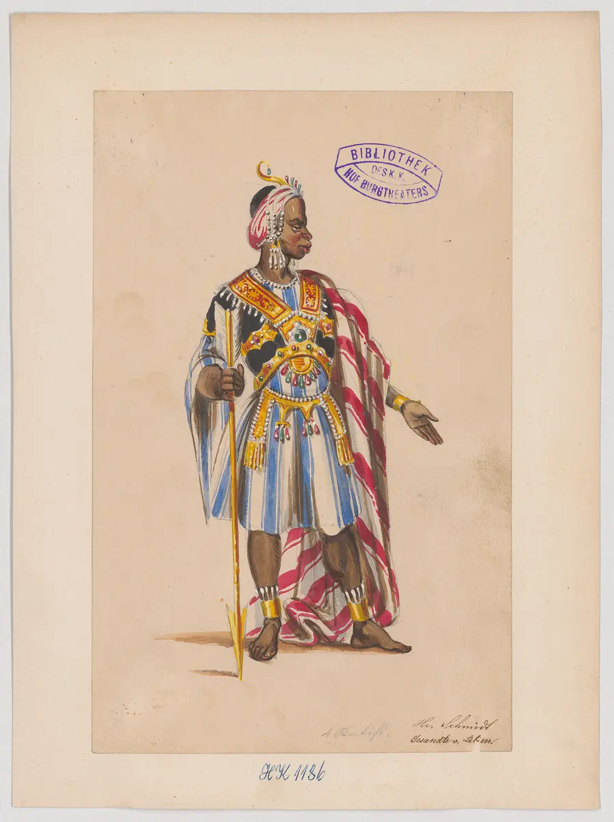 Judith, Titel der Serie: Figurinen des k.k. Hof-Burgtheaters