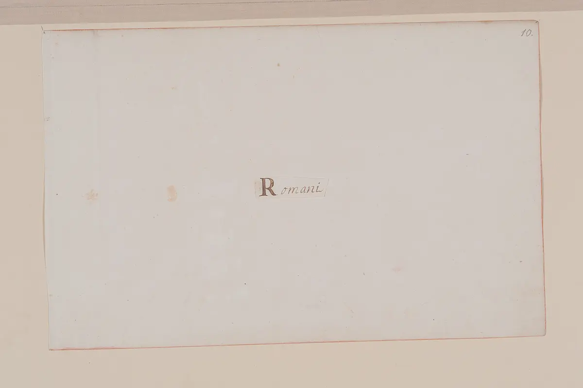 Romani, Titel der Serie: Maschere