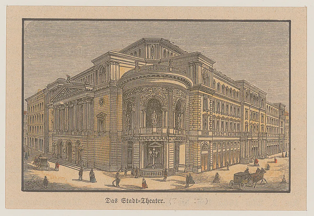 Wien, Stadttheater [I., Seilerstätte 9], Alternativtitel: Wien, Ronacher, Titel in Vorlageform: Das Stadt-Theater