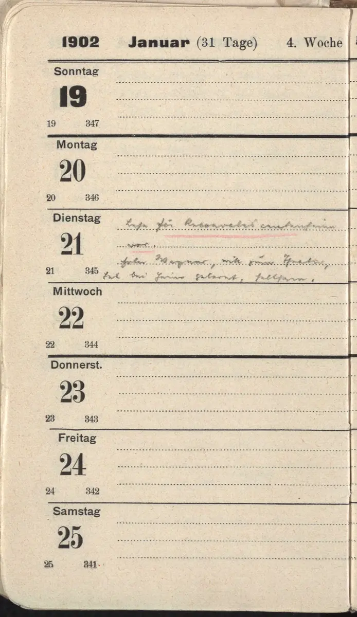 Aufzeichnung