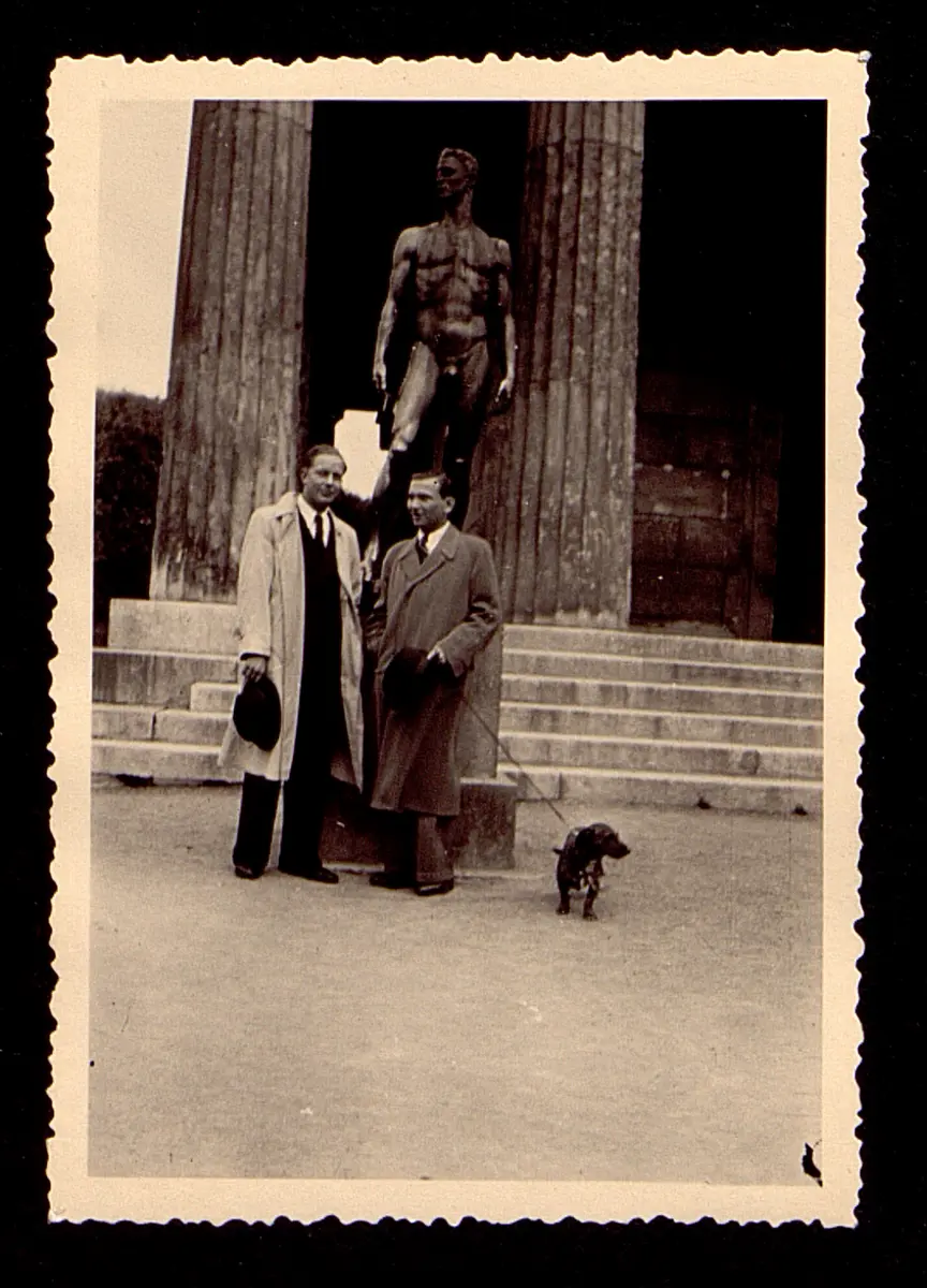 Fritz Muliar, Wien Volksgarten, Theseustempel
