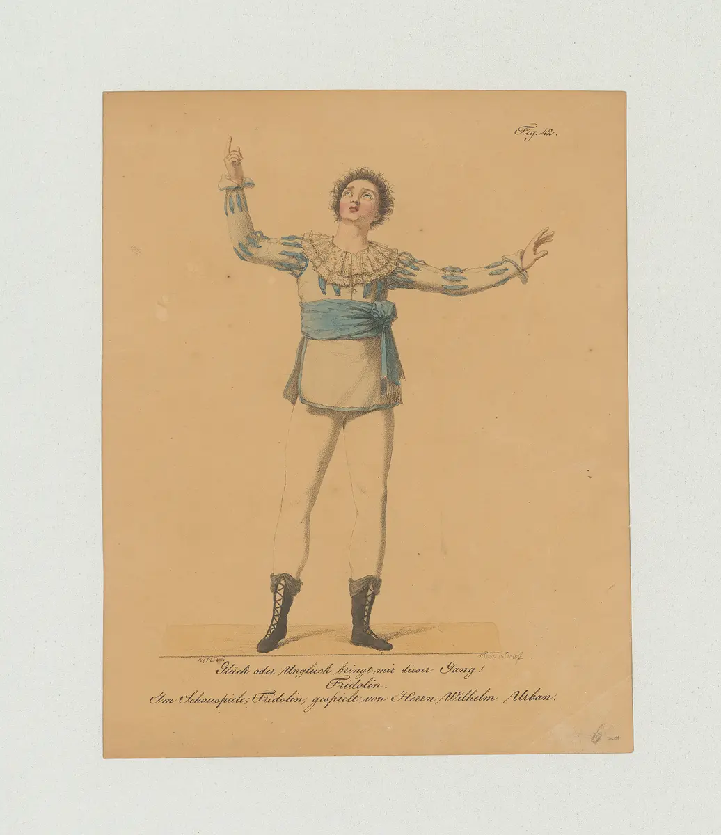 Wilhelm Urban, Name der Zeitschrift: Münchner Theater-Journal, Verweis auf Stücktitel: Fridolin