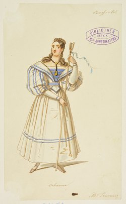 Die Jungfrau von Orleans, Titel der Serie: Figurinen des k.k. Hof-Burgtheaters