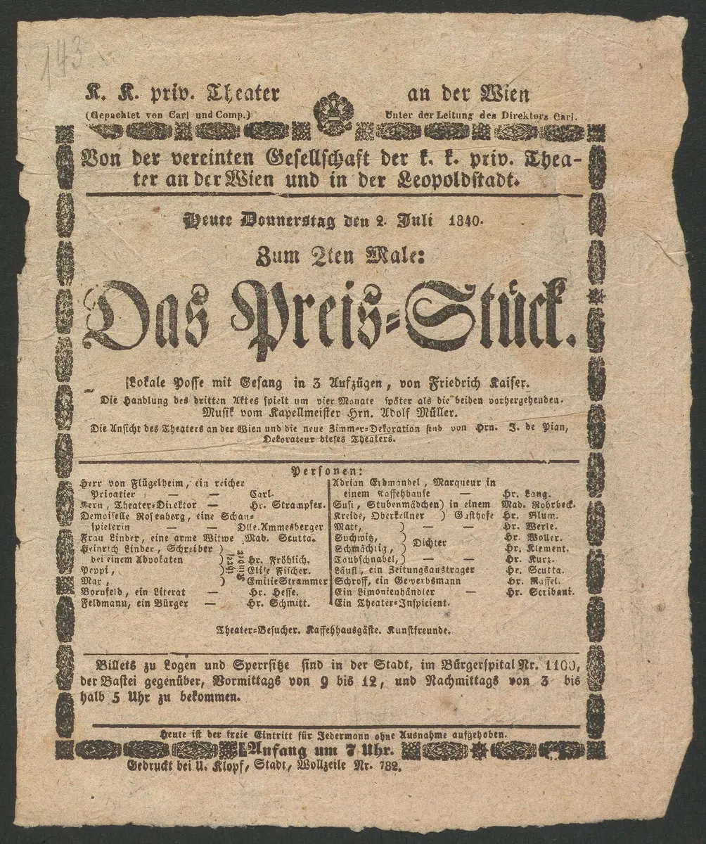 Das Preis-Stück
