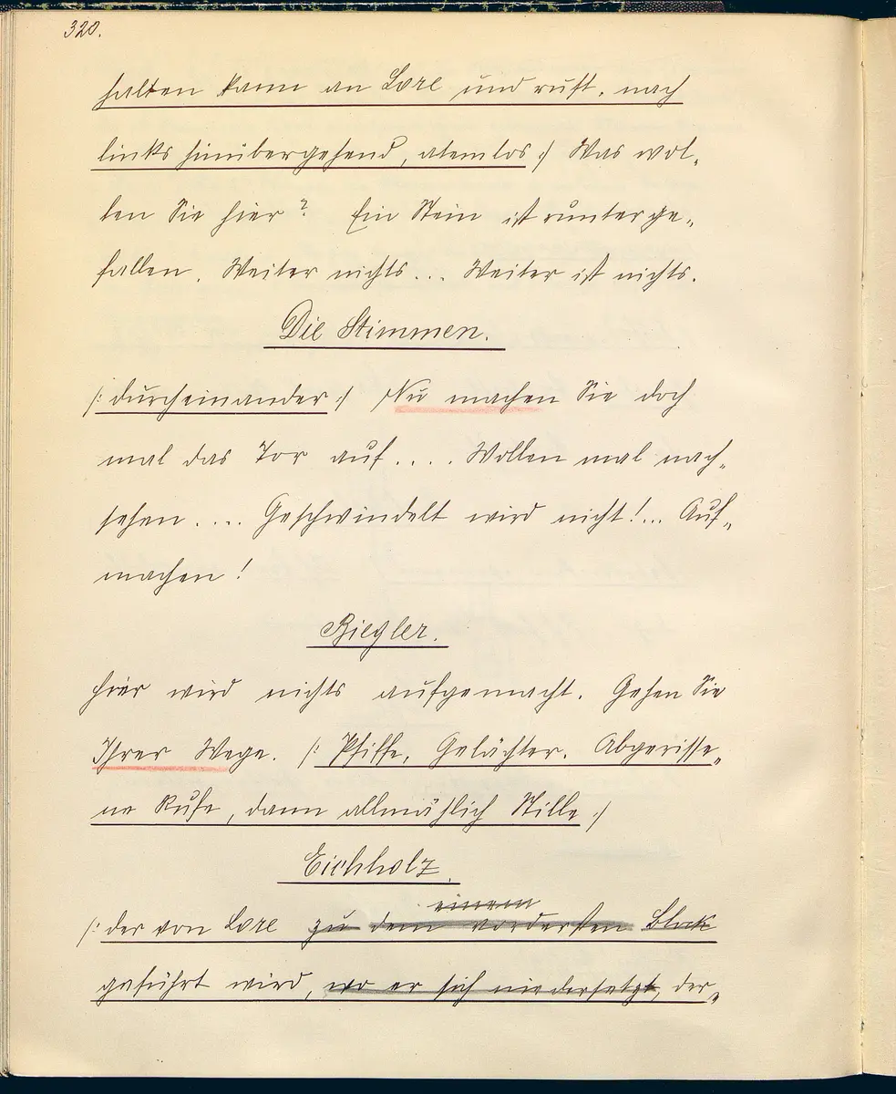 Stein unter Steinen. Schauspiel in vier Akten