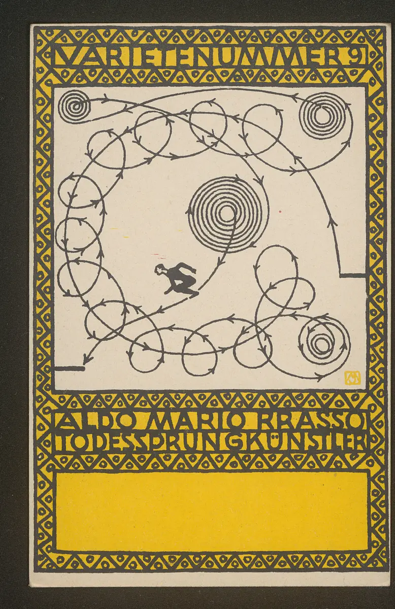 Varietenummer 9, Weiterer Titel: Aldo Mario RRasso Todessprungkünstler