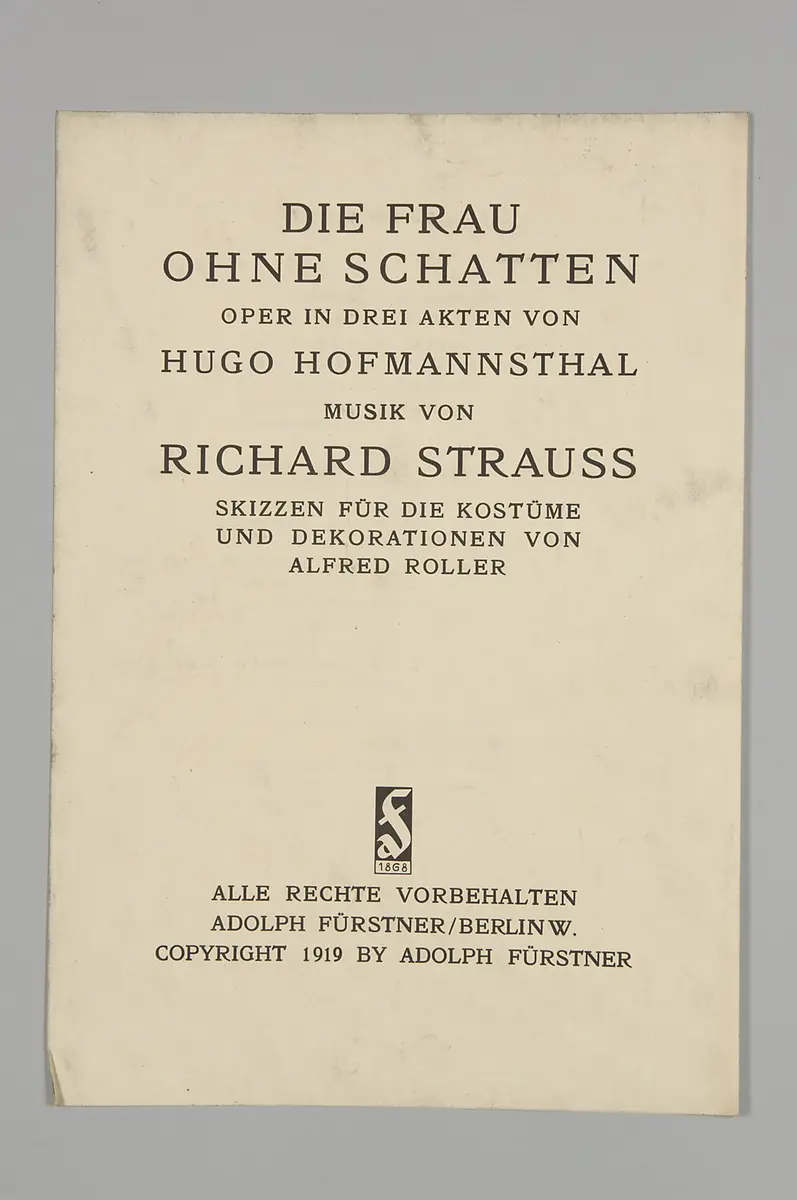 Die Frau ohne Schatten