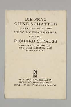 Die Frau ohne Schatten