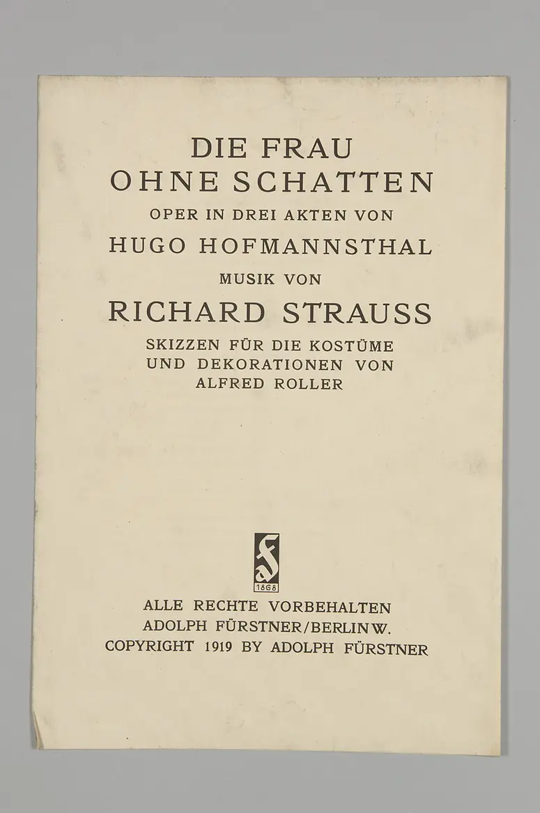 Die Frau ohne Schatten