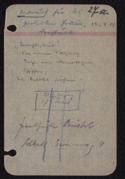 Aufzeichnung