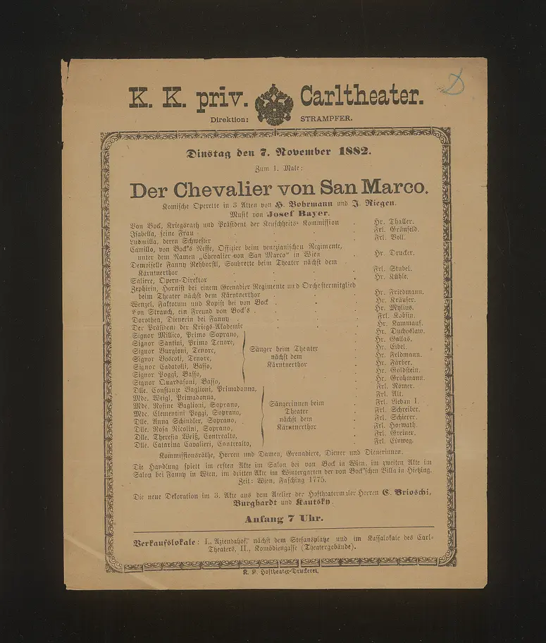 Der Chevalier von San Marco