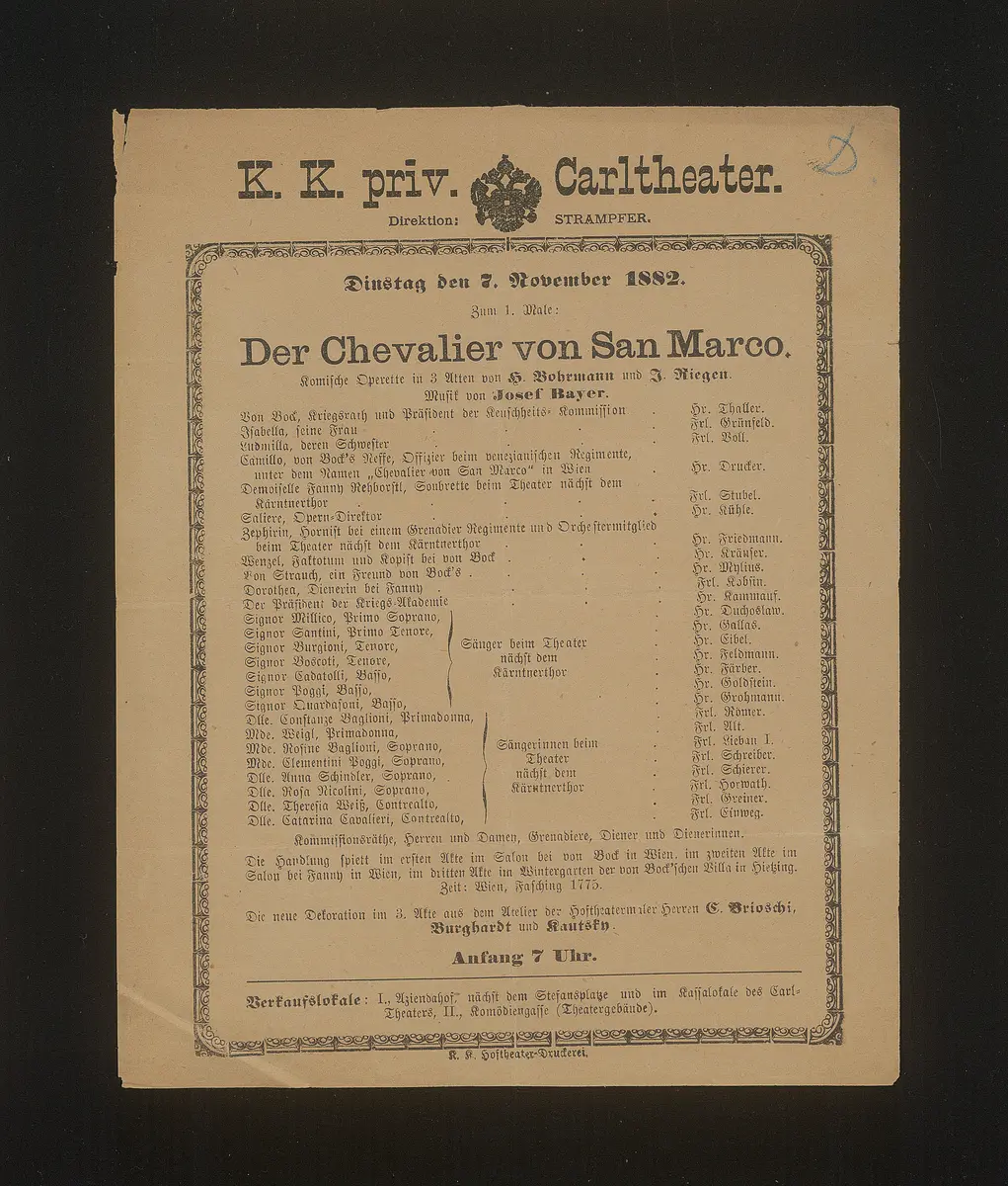 Der Chevalier von San Marco