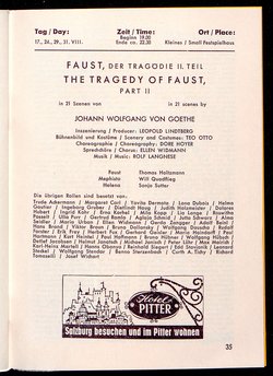 Salzburger Festspiele 1964, Titel in Vorlageform: Salzburgo Festival 1964, Verweis auf Stücktitel: Cosi fan tutte, Verweis auf Stücktitel: Figaros Hochzeit, Verweis auf Stücktitel: Lucio Silla, Verweis auf Stücktitel: Die Zauberflöte, Verweis auf Stücktitel: Ariadne auf Naxos, Verweis auf Stücktitel: Elektra, Verweis auf Stücktitel: Der Rosenkavalier, Verweis auf Stücktitel: Macbeth, Verweis auf Stücktitel: Jedermann, Verweis auf Stücktitel: Faust, Verweis auf Stücktitel: Die lustigen Weiber von Windsor