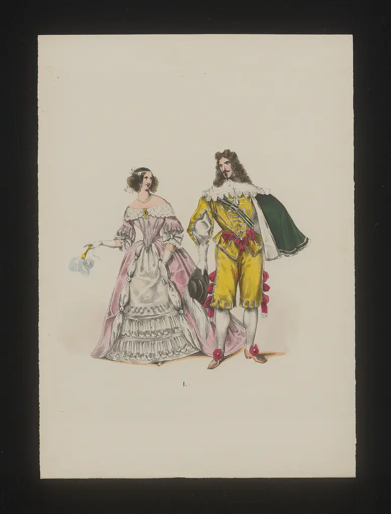 Maria di Rohan, Titel der Serie: Neue Costume-Sammlung verschiedener Zeiten und Nationen