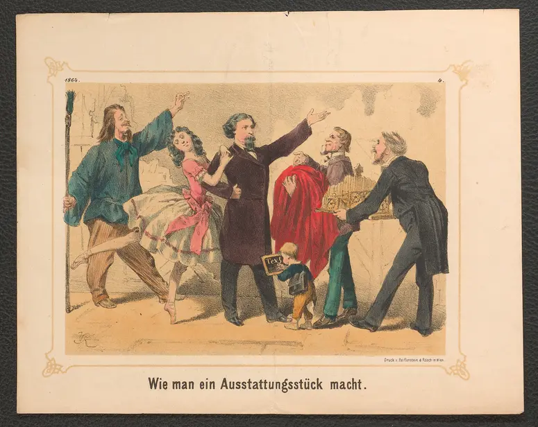 Wie man ein Ausstattungstück macht, Name der Zeitschrift: Hans-Jörgel von Gumpolskirchen
