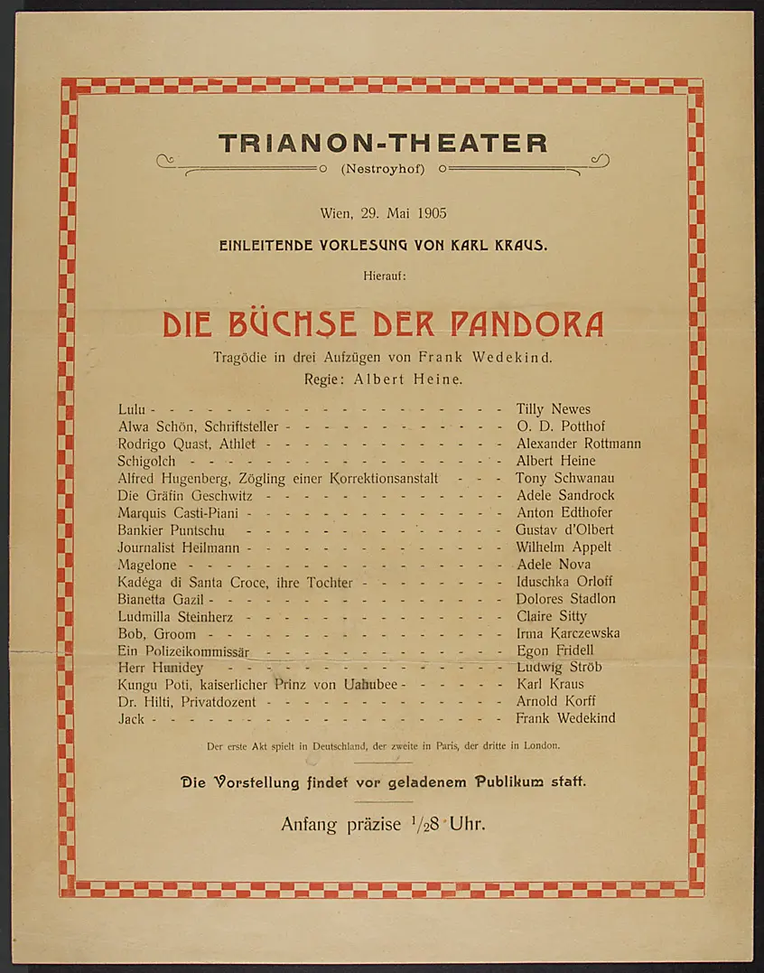 Die Büchse der Pandora
