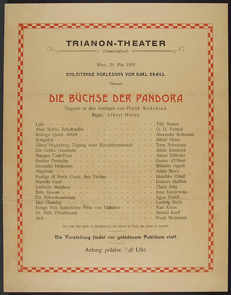 Die Büchse der Pandora