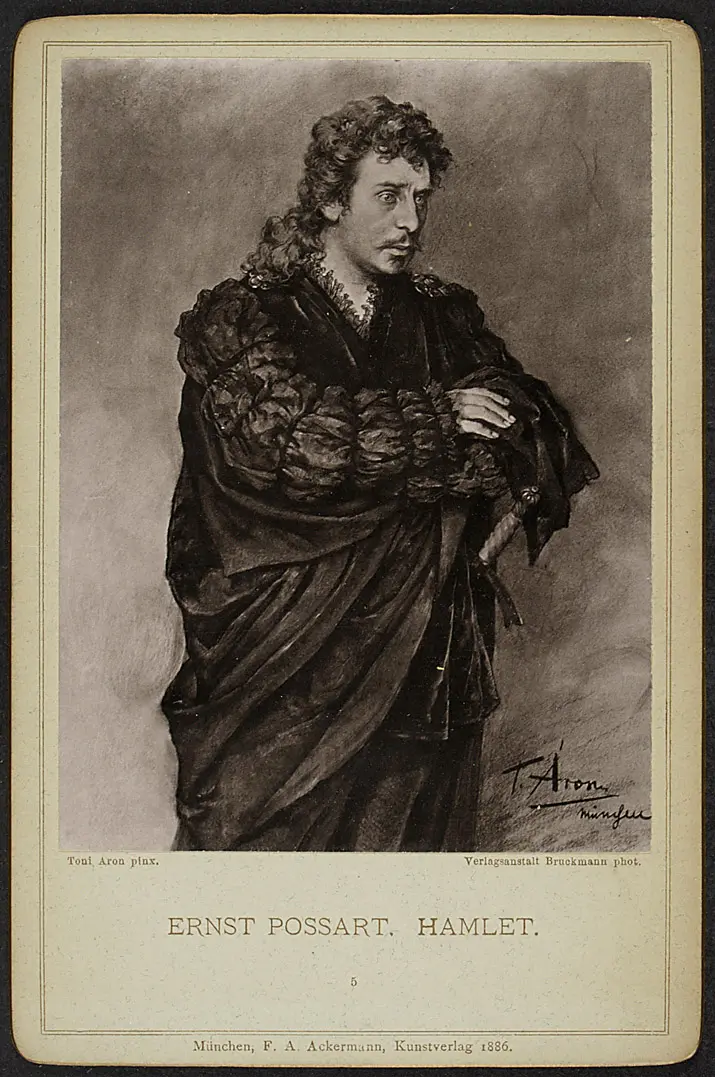 Ernst von Possart, Verweis auf Stücktitel: Hamlet