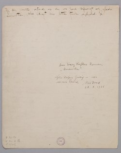 eine Seite aus dem Roman "Amerika"