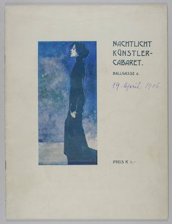 Kabarett Nachtlicht, Cabaret Nachtlicht, Titel in Vorlageform: Nachtlicht Künstler-Cabaret