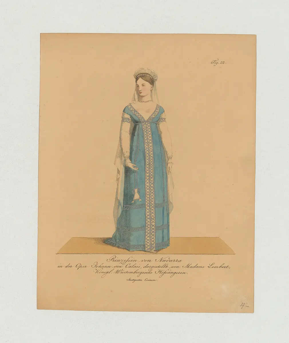 Karoline Wilhelmine Lembert, Name der Zeitschrift: Münchner Theater-Journal, Verweis auf Stücktitel: Johann von Calais