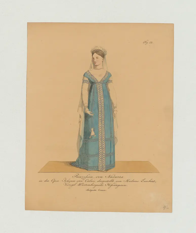 Karoline Wilhelmine Lembert, Name der Zeitschrift: Münchner Theater-Journal, Verweis auf Stücktitel: Johann von Calais