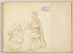 Die Jungfrau von Orleans, Titel der Serie: Figurinen des k.k. Hof-Burgtheaters