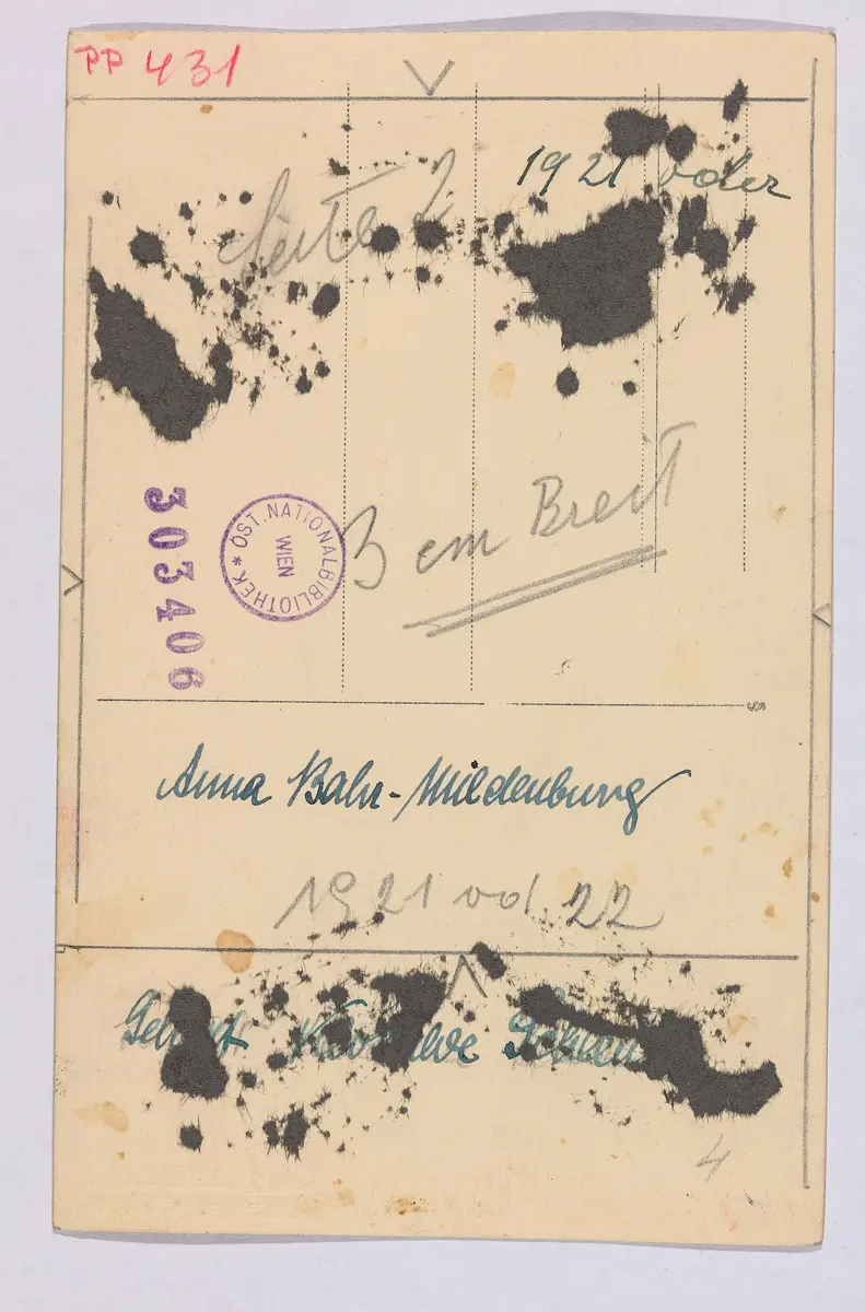 Anna Bahr-Mildenburg