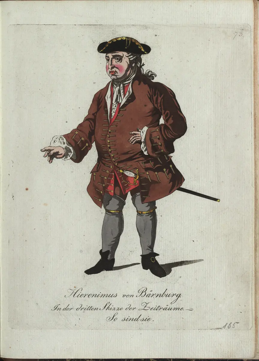 Die Zeiträume, Originaltitel: Die Zeitalter, Untertitel: So sind sie im Jahre 1811, Titel der Serie: Auswahl schöner Costumes für Theater- und Ball-Anzüge