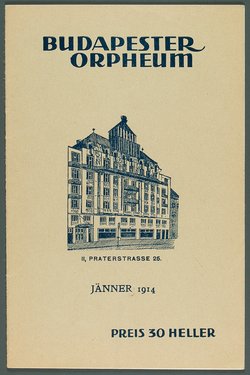 Budapester Orpheum, Verweis auf Stücktitel: Der platonische Hausfreund, Verweis auf Stücktitel: Pfeifendeckel
