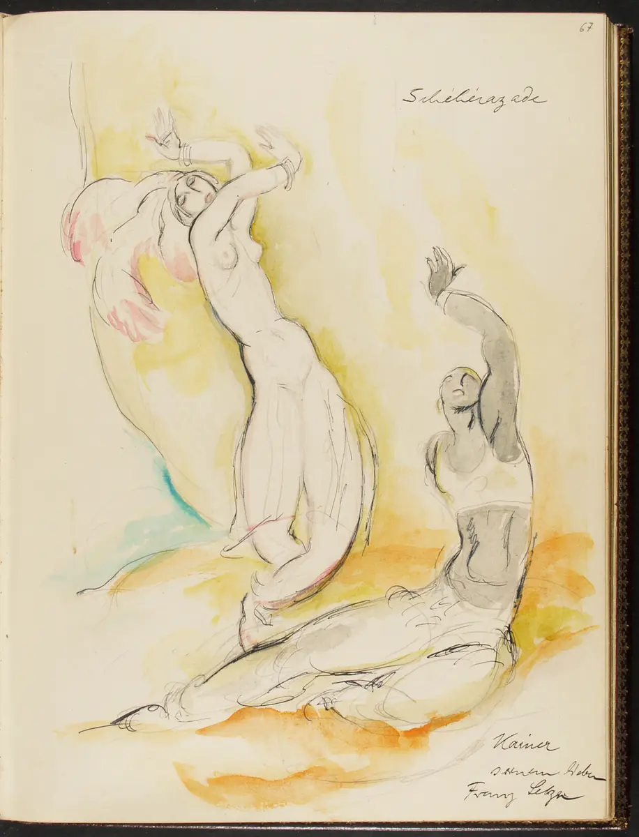 Gästebuch. Atelier Franz-Xaver Setzer, Wien